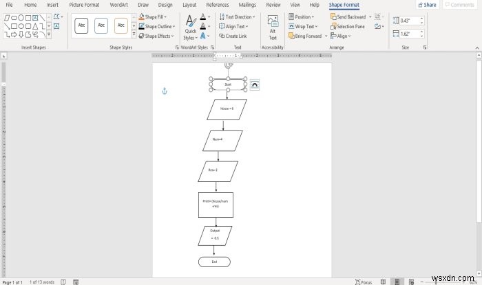 কিভাবে Microsoft Word এ একটি ফ্লোচার্ট তৈরি করবেন 