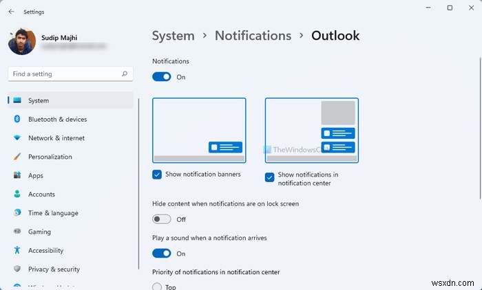 Microsoft Outlook বিজ্ঞপ্তিগুলি Windows 11/10 এ কাজ করছে না 