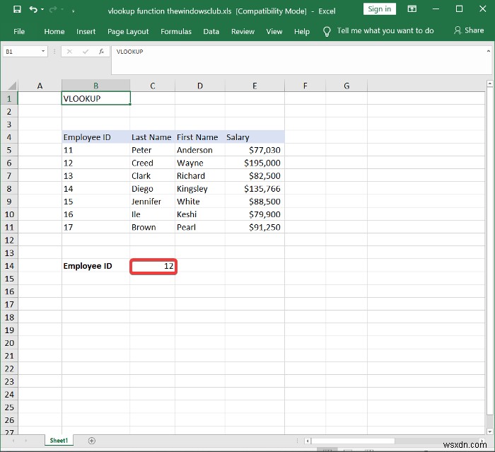 কিভাবে Excel এ VLOOKUP ফাংশন লিখবেন, তৈরি করবেন এবং ব্যবহার করবেন 