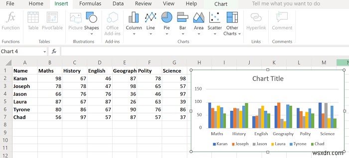 কিভাবে Excel এ একটি বার গ্রাফ বা কলাম চার্ট তৈরি করবেন 