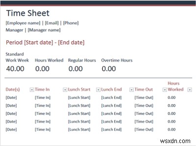 বাজেট, স্বাস্থ্য, সময় পরিচালনার জন্য সেরা Microsoft Excel অনলাইন টেমপ্লেট 