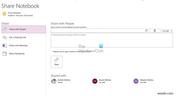 কিভাবে আপনার OneNote নোটবুক অনলাইনে শেয়ার করবেন 