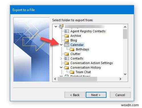 Windows 11/10 এ CSV ফাইলে Outlook ক্যালেন্ডার কিভাবে রপ্তানি করবেন