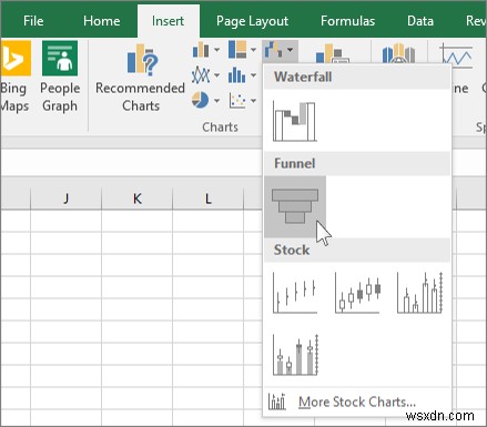 কিভাবে Excel, PowerPoint এবং Word এ একটি ফানেল চার্ট তৈরি করবেন 