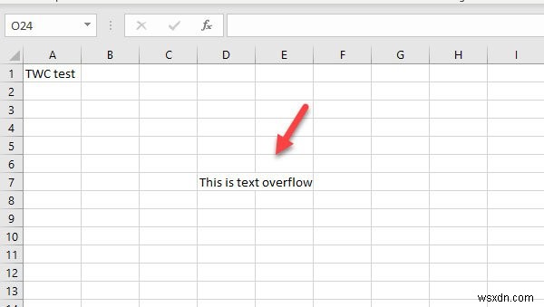 কিভাবে এক্সেলে টেক্সট ওভারফ্লো প্রতিরোধ করা যায় 