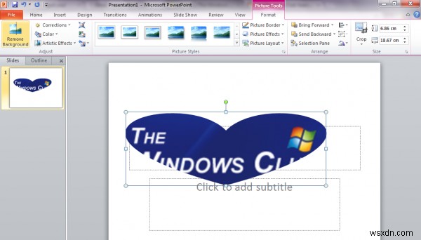 কিভাবে Microsoft PowerPoint ব্যবহার করে ছবি ক্রপ করবেন