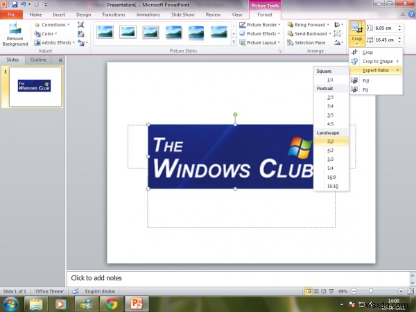 কিভাবে Microsoft PowerPoint ব্যবহার করে ছবি ক্রপ করবেন