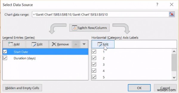 কিভাবে Microsoft Excel ব্যবহার করে Gantt চার্ট তৈরি করবেন 