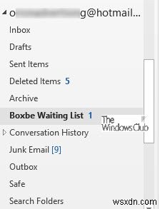 আউটলুক থেকে বক্সবে ওয়েটিং লিস্ট কীভাবে সরিয়ে ফেলবেন