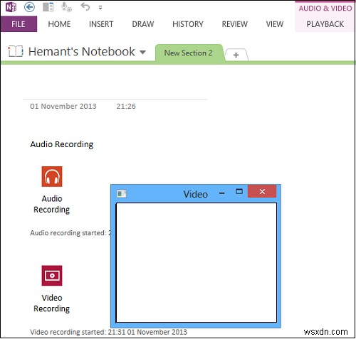 কীভাবে OneNote দিয়ে অডিও বা ভিডিও রেকর্ড করবেন