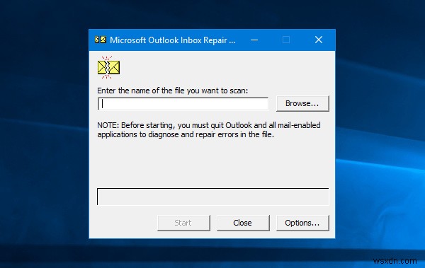 Microsoft Outlook শুরু করা যাচ্ছে না, কমান্ড লাইন আর্গুমেন্ট বৈধ নয় 