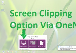 Windows 10 এ আপগ্রেড করার পর OneNote-এ স্ক্রীন ক্লিপিং শর্টকাট কাজ করছে না 