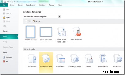 কিভাবে Microsoft Publisher ব্যবহার করে একটি বিজনেস কার্ড তৈরি করবেন