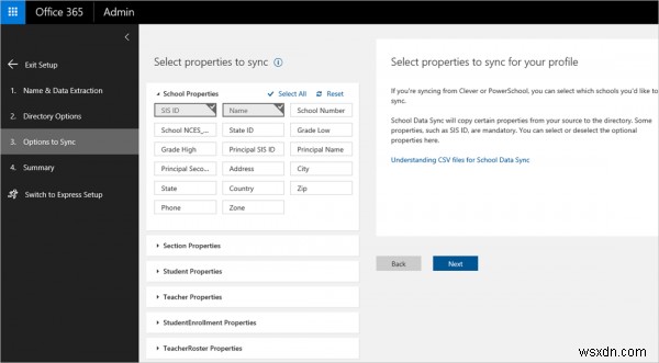 Microsoft School Data Sync:অনলাইন ক্লাসরুম অটোমেশন সমাধান বৈশিষ্ট্য