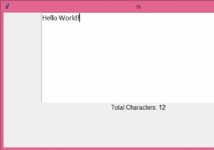 কিভাবে একটি Tkinter টেক্সট উইজেটে পাঠ্যের বর্তমান দৈর্ঘ্য পেতে হয়? 