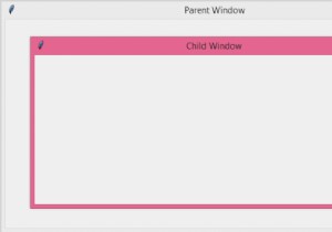 টিকিন্টারে প্রধান উইন্ডোর সামনে একটি টপলেভেল উইন্ডো কীভাবে রাখবেন? 