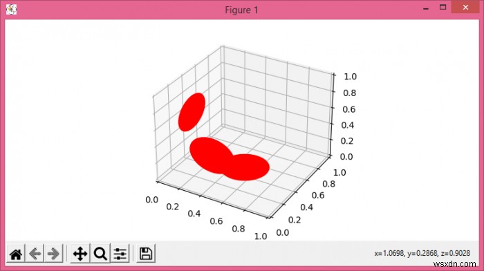 কিভাবে matplotlib একটি 3D প্যাচ সংগ্রহ প্লট? 