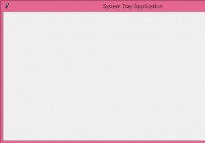 কিভাবে Tkinter এ একটি সিস্টেম ট্রে অ্যাপ্লিকেশন তৈরি করবেন? 