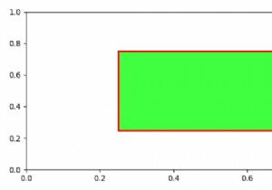 কিভাবে Matplotlib এ একটি প্যাচের প্রান্ত রঙ এবং মুখের রঙের বিভিন্ন অস্বচ্ছতা সেট করবেন? 