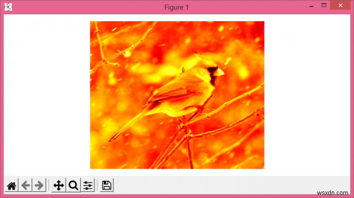 Matplotlib-এ একটি ছবির একটি কালারম্যাপ সেট করুন 