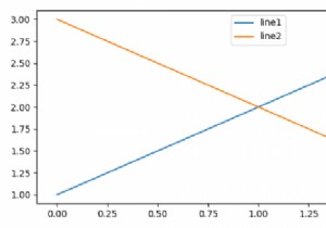 কিভাবে Matplotlib (পাইথন) এ একটি লাইন লেবেল করবেন? 