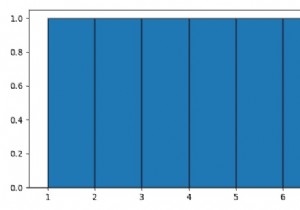 Matplotlib এর সাথে বিচ্ছিন্ন মানের জন্য হিস্টোগ্রাম 