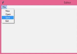 Tkinter মেনু UI থেকে ড্যাশড লাইন কিভাবে সরাতে হয়? 