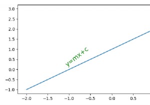 একটি লাইনের সাথে মেলে কিভাবে Matplotlib টীকা ঘোরানো যায়? 