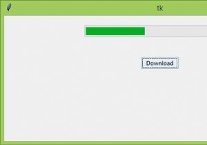 কিভাবে Tkinter এ একটি ডাউনলোড অগ্রগতি বার তৈরি করবেন? 