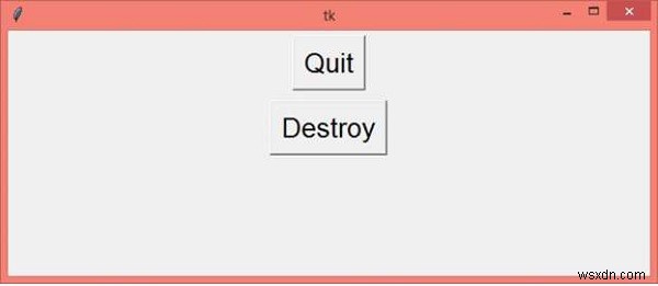 Tkinter(Python) এ root.destroy() এবং root.quit() এর মধ্যে পার্থক্য কি? 