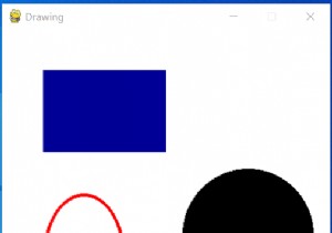 Python - PyGame উইন্ডোতে বিভিন্ন আকার আঁকা 