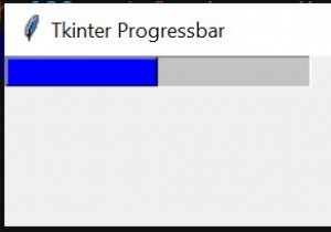 Python Tkinter-এ প্রগ্রেসবার উইজেট 