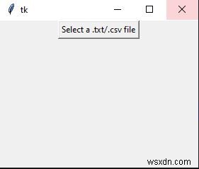 পাইথন টিকিন্টারে askopenfile() ফাংশন 
