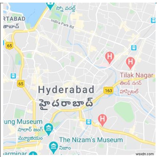 Python-এ Google Static Maps API ব্যবহার করে নির্দিষ্ট অবস্থানের একটি Google মানচিত্রের ছবি পান 