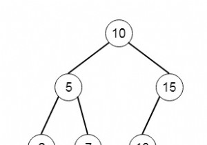 পাইথনে একটি BST-তে Kth ক্ষুদ্রতম উপাদান 
