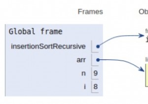 পুনরাবৃত্ত সন্নিবেশ সাজানোর জন্য পাইথন প্রোগ্রাম 