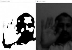 পাইথনে ওয়েবক্যাম মোশন ডিটেক্টর প্রোগ্রাম? 