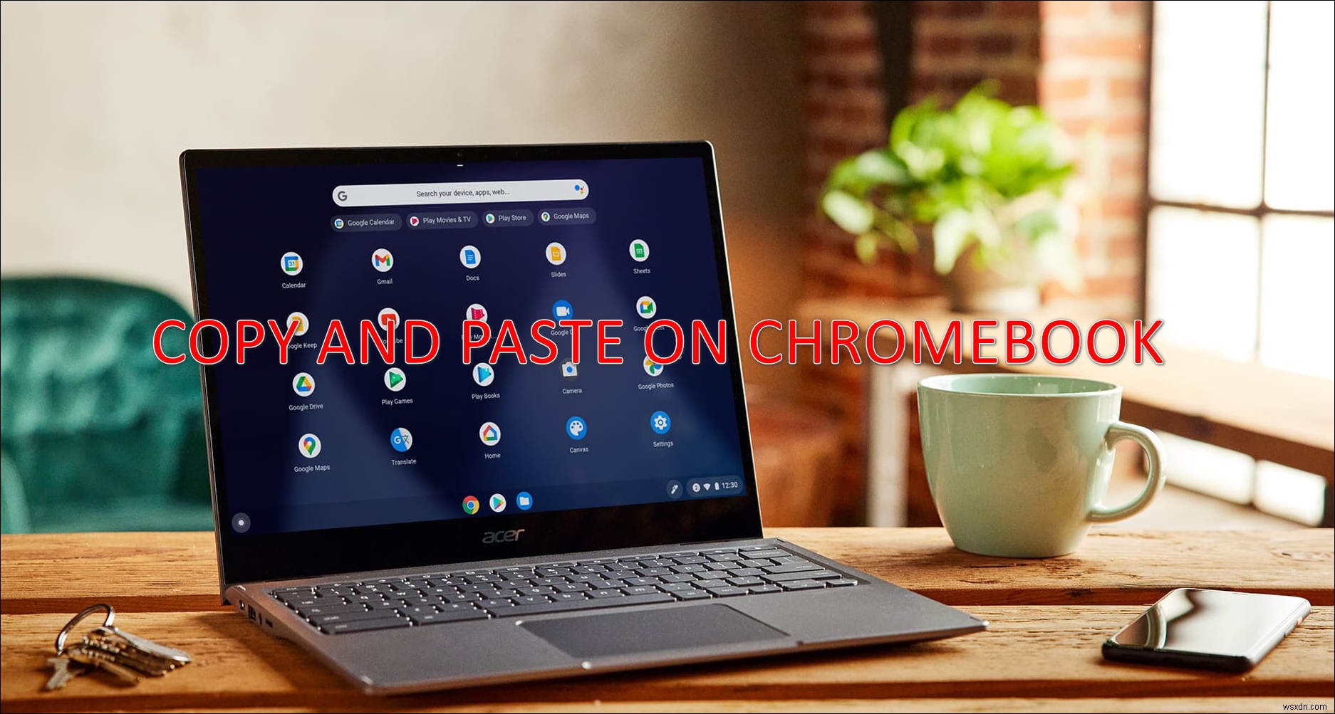 কীভাবে একটি Chromebook এ কপি এবং পেস্ট করবেন?