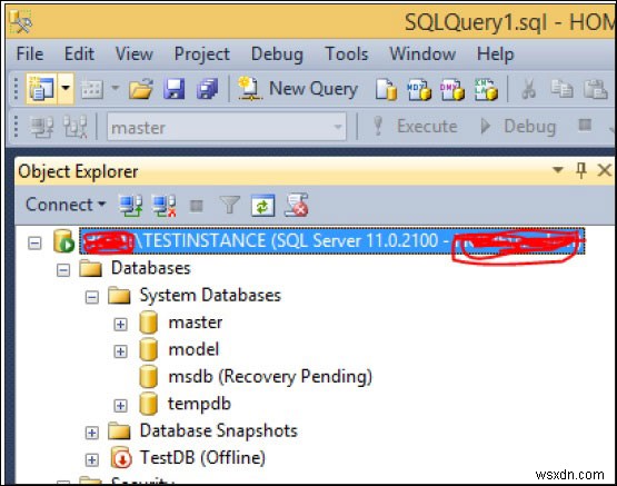 MS SQL সার্ভারে ডাটাবেস মনিটরিং 