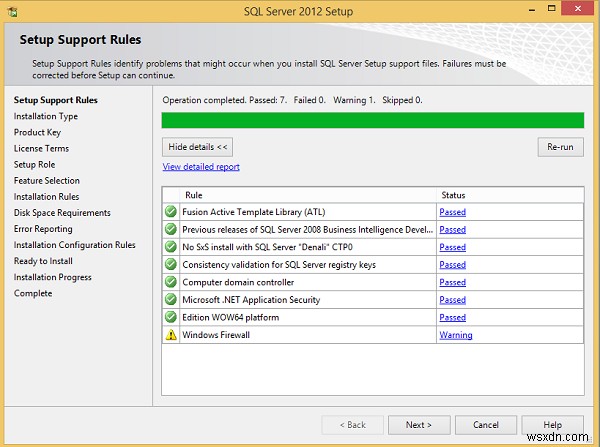 MS SQL সার্ভার ইনস্টল করার জন্য নির্দেশাবলী 