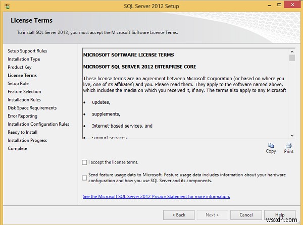 MS SQL সার্ভার ইনস্টল করার জন্য নির্দেশাবলী 