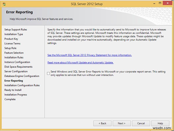 MS SQL সার্ভার ইনস্টল করার জন্য নির্দেশাবলী 