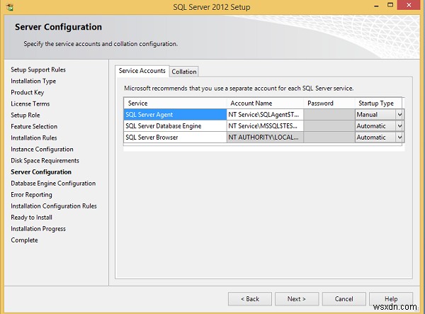 MS SQL সার্ভার ইনস্টল করার জন্য নির্দেশাবলী 