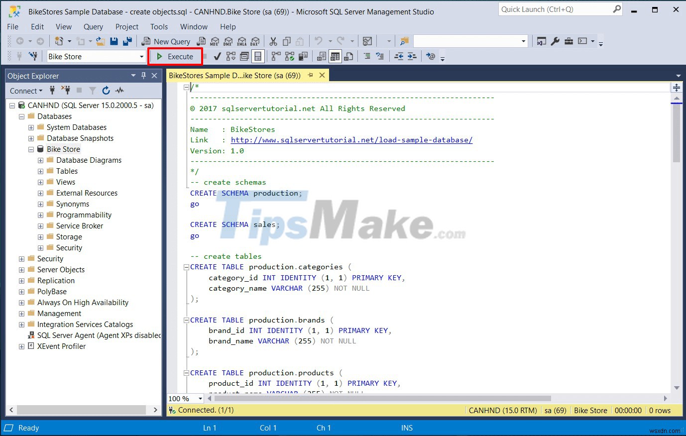 কিভাবে SQL সার্ভারে স্ক্রিপ্ট ফাইল থেকে ডেটা আমদানি করবেন 