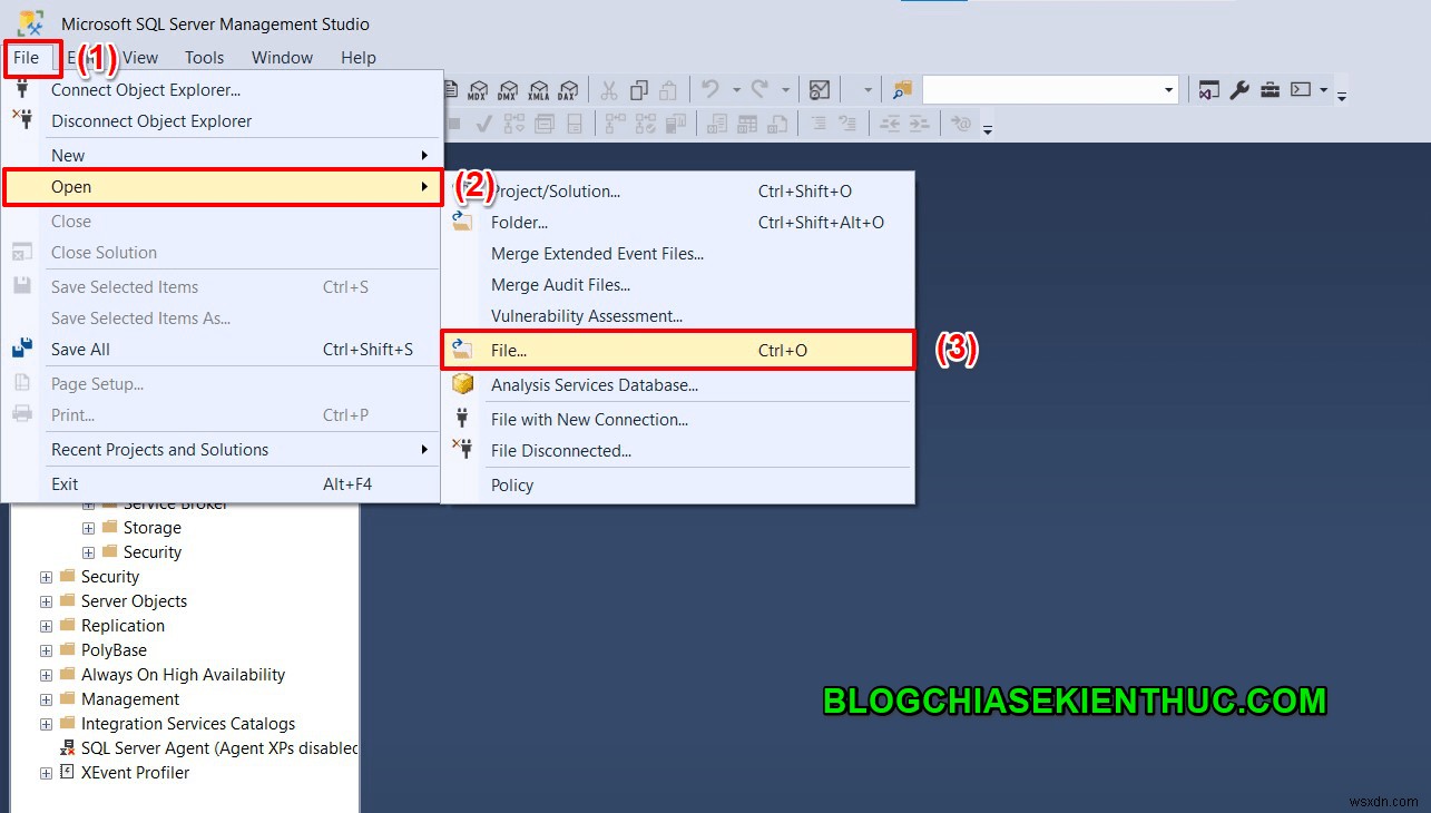 কিভাবে SQL সার্ভারে স্ক্রিপ্ট ফাইল থেকে ডেটা আমদানি করবেন 