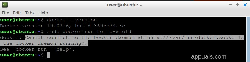 [ফিক্স]  unix:///var/run/docker.sock  এ ডকার ডেমনের সাথে সংযোগ করা যাবে না 