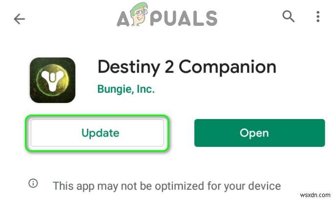 ঠিক করুন:Destiny 2 Companion অ্যাপ কাজ করছে না 