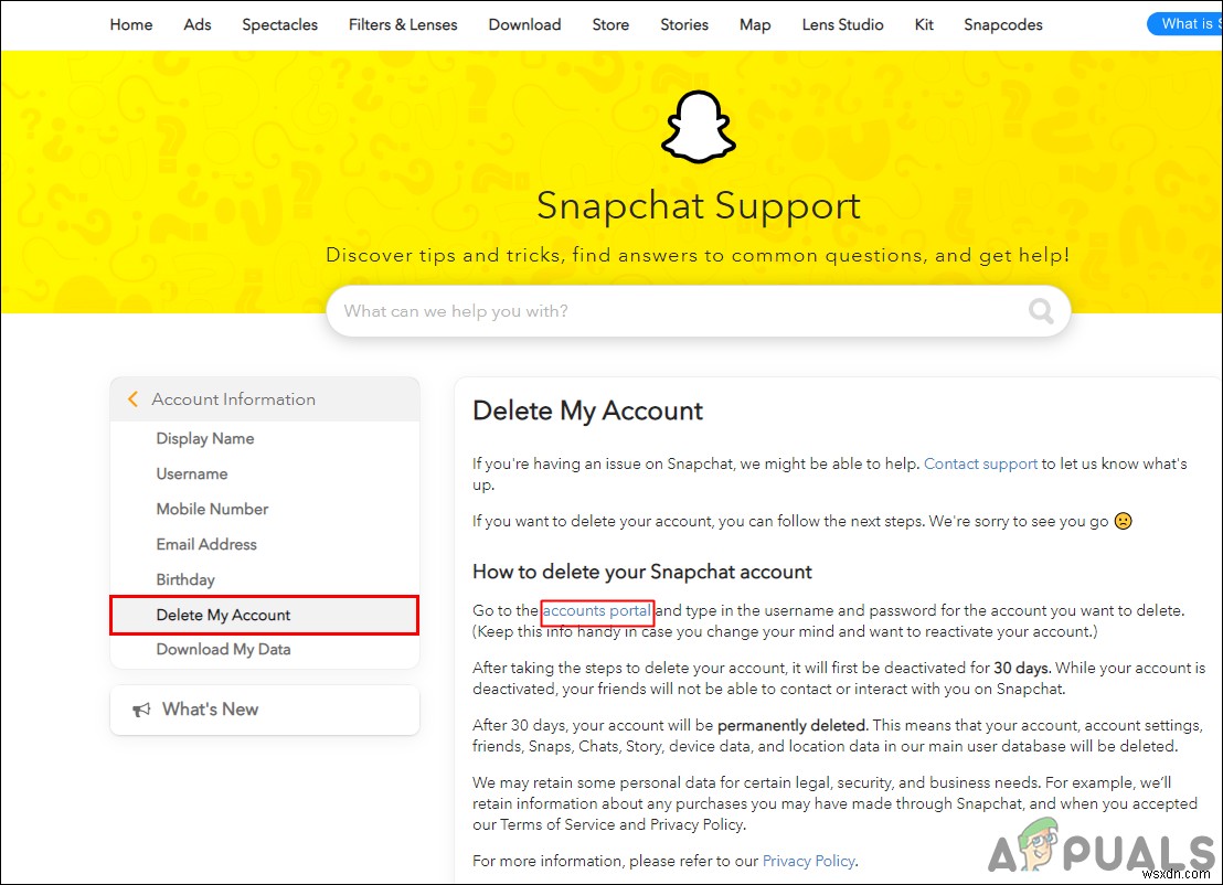 কিভাবে আপনার Snapchat অ্যাকাউন্ট মুছে ফেলবেন? 