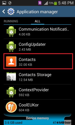 ঠিক করুন:android.process.acore বন্ধ হয়ে গেছে 