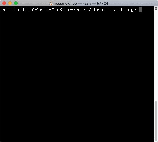 কিভাবে macOS এ wget ইনস্টল করবেন 